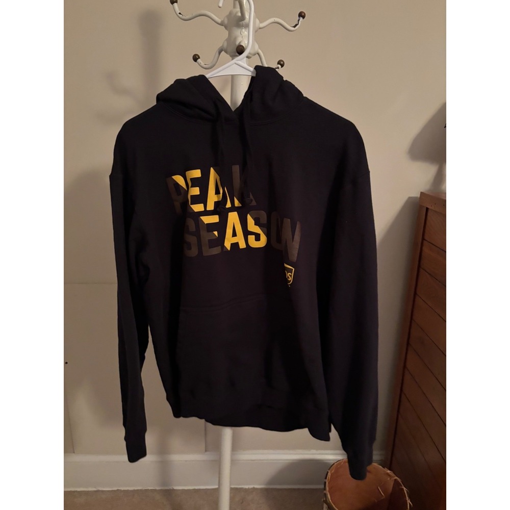 UPS Peak Season hoodie size large